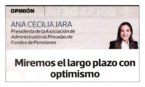 Miremos el largo plazo con optimismo